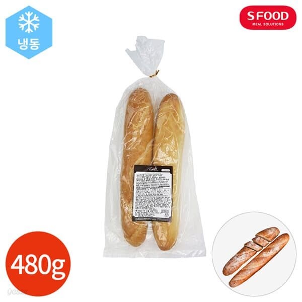 에스푸드 브로첸 바게트 480g