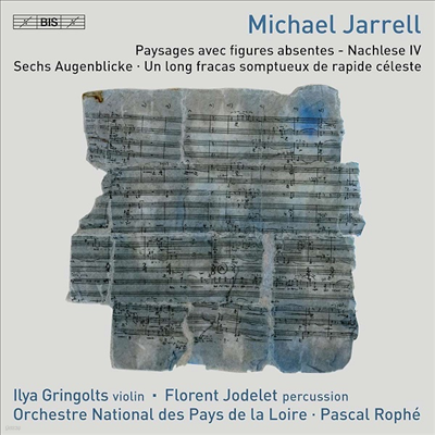 Ͽ ߷:  ǰ (Michael Jarrell: Orchestral Works) (SACD Hybrid) - Florent Jodelet & Ilya Gringolts & Orchestre National Des Pays De La Loire