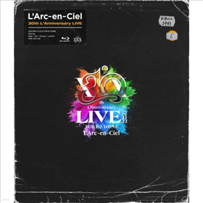 L'Arc~En~Ciel (ũ  ÿ) - 30th L'Anniversary Live (2Blu-ray)(Blu-ray)(2024)
