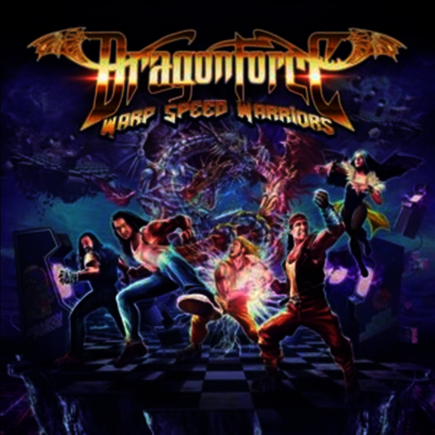 Dragonforce — Warp Speed Warriors 앨범 커버