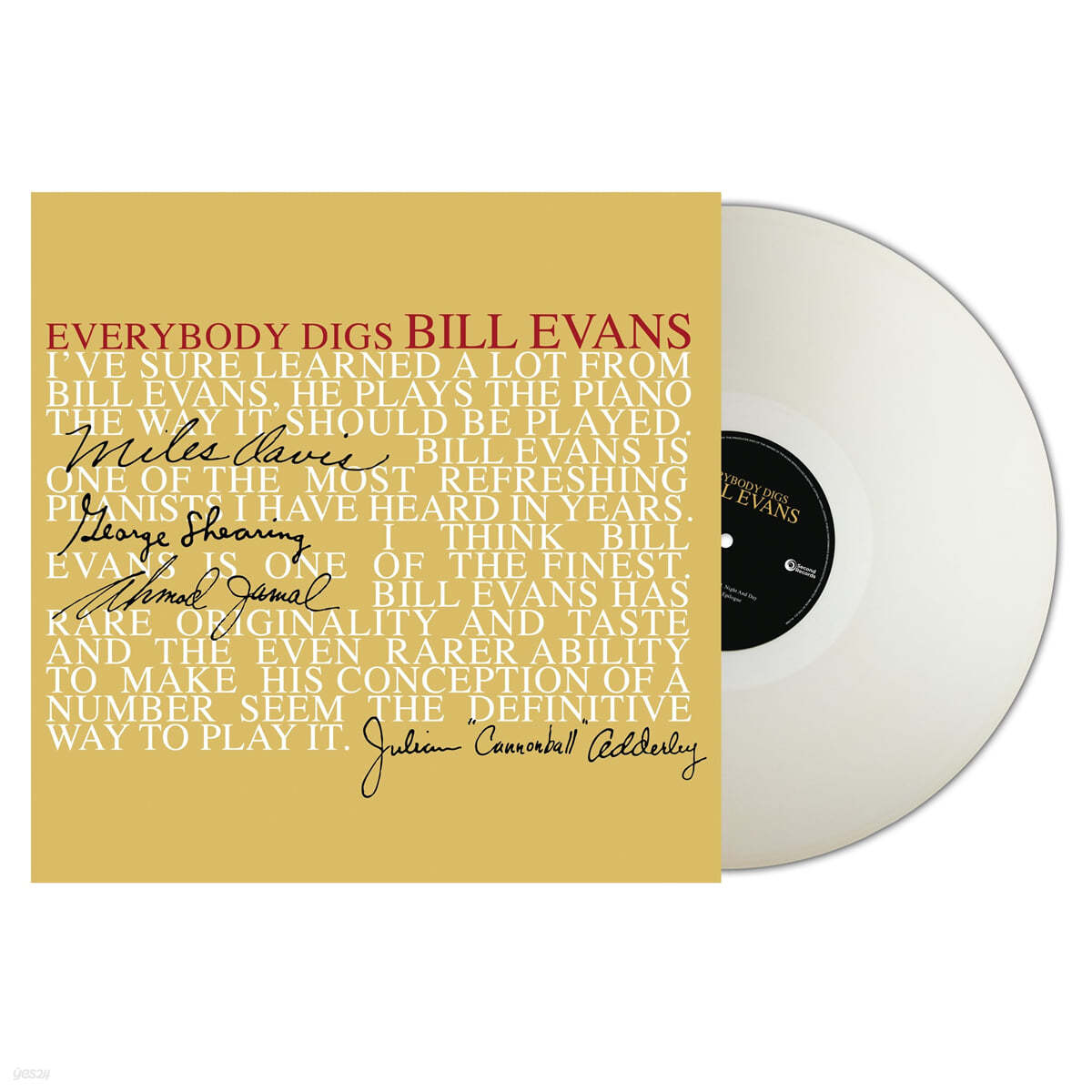 Bill Evans (빌 에반스) - Everybody Digs [투명 컬러 LP]