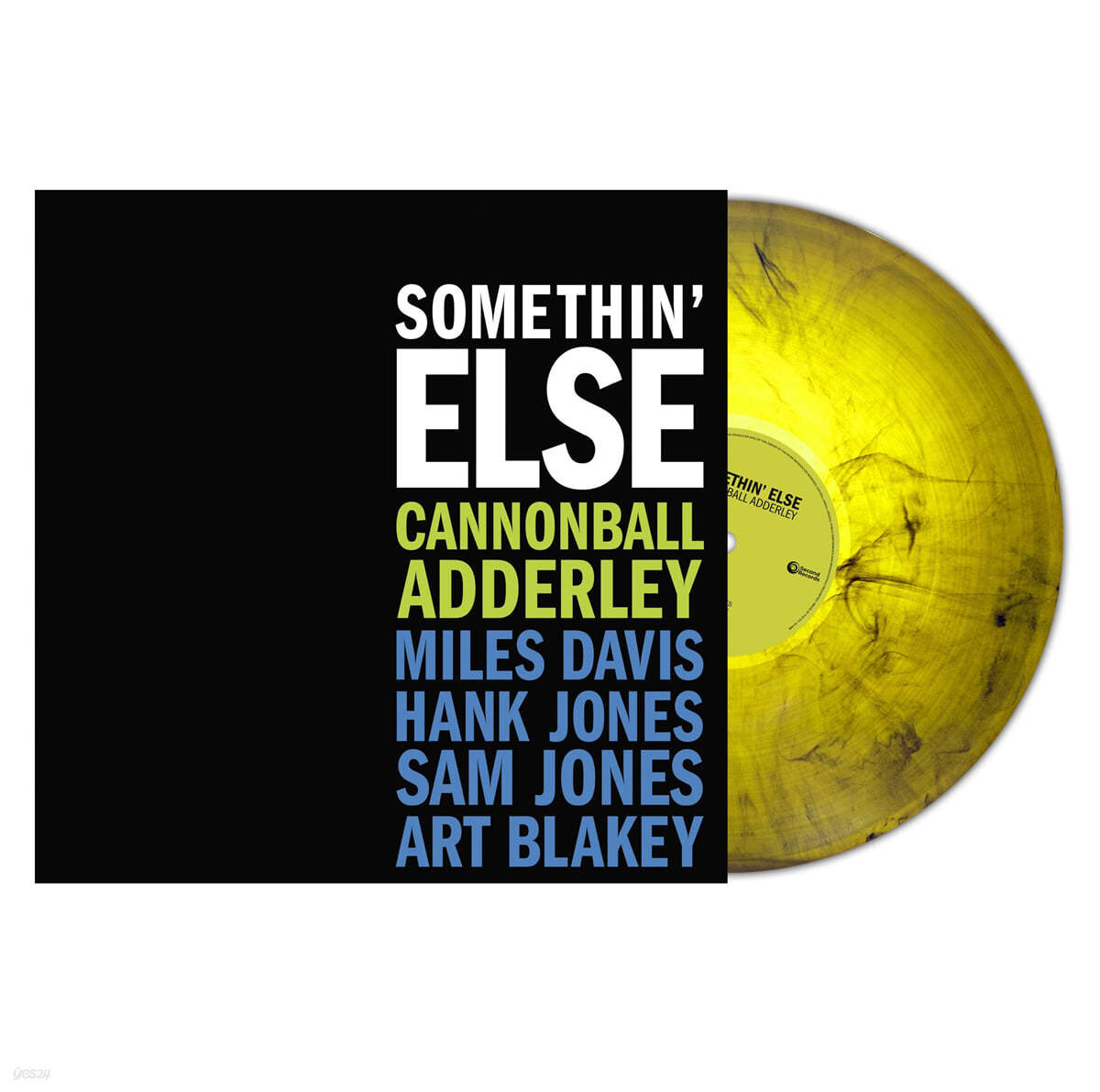 Cannonball Adderle (캐논볼 애덜리) - Somethin&#39; Else [옐로우 마블 컬러 LP]