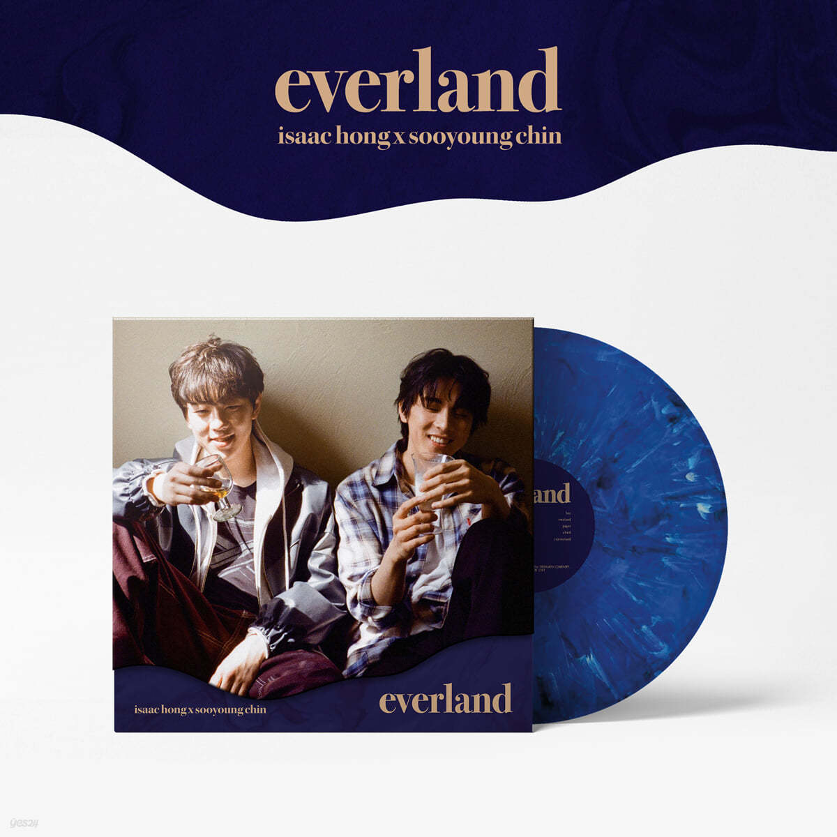 홍이삭, 진수영 - EP Album [everland] [마블 컬러 LP]