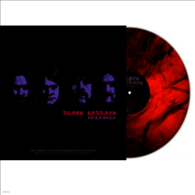 Black Sabbath — Paranoia - BBC Sunday Show. London 1970 앨범 커버