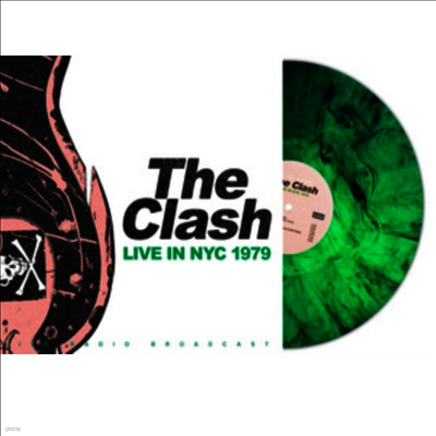 Clash — Live In NYC 1979 앨범 커버