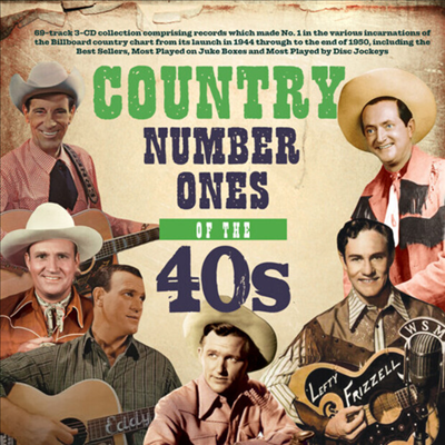 Various Artists - The Country No. 1s Of The '40s (3CD)