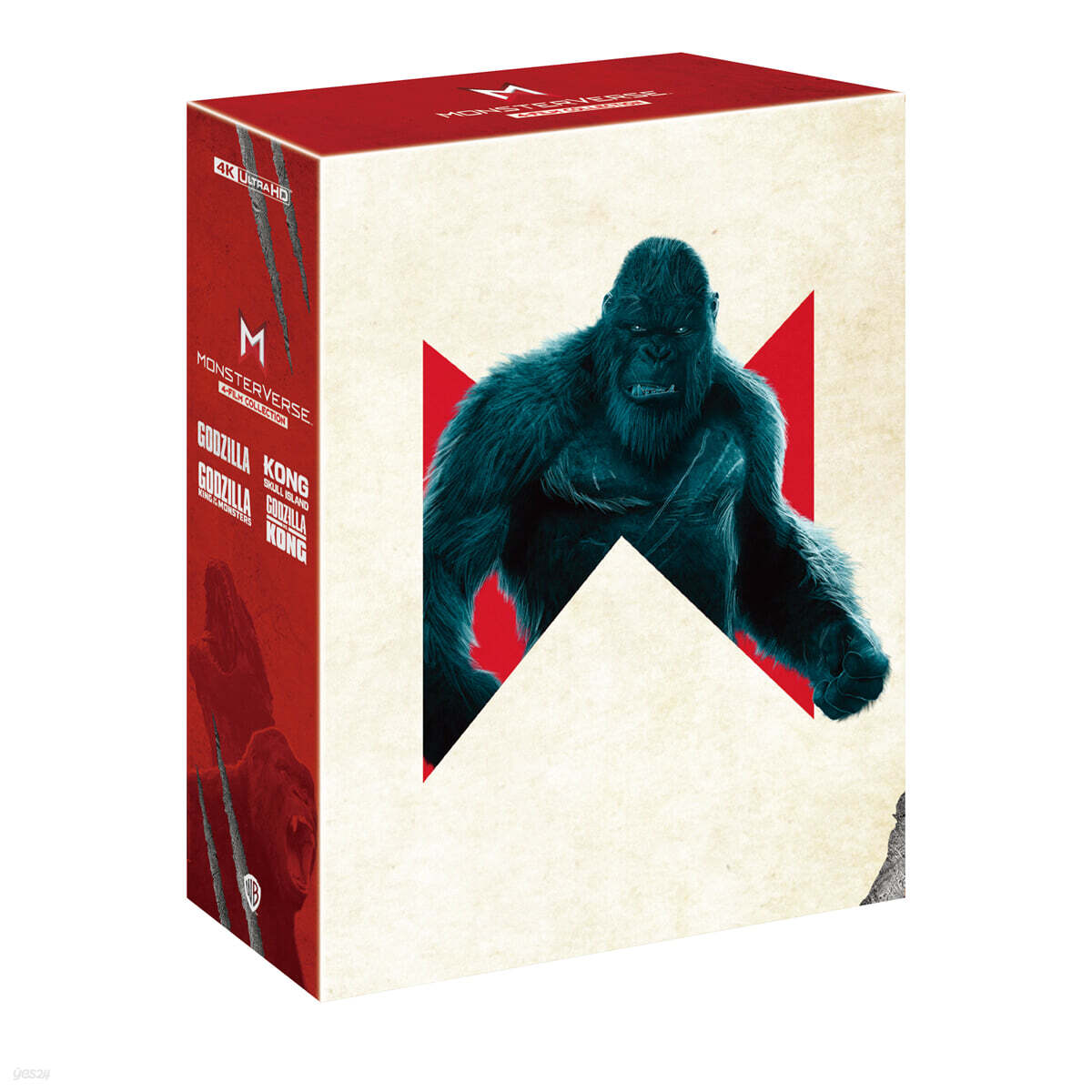 몬스터버스 4필름 콜렉션 (8Disc, 4K UHD BD 슬립케이스 포함) : 블루레이