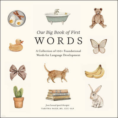 My First Book of Words: A Foundational Language Vocabulary Book of Colors, Numbers, Animals, Abcs, and More