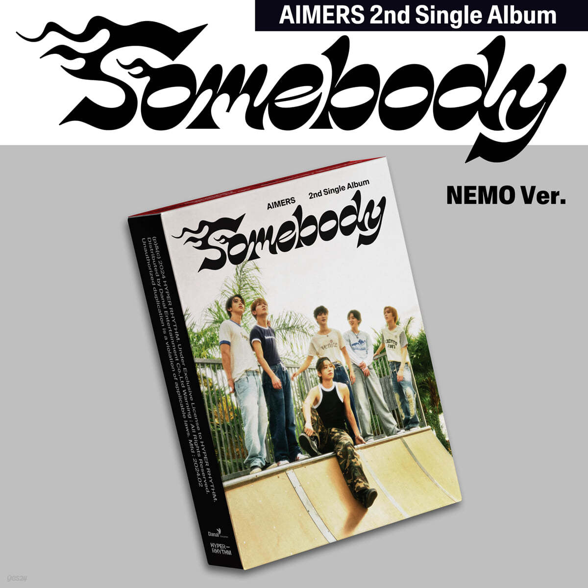 AIMERS (에이머스) - 싱글앨범 2집 : Somebody [NEMO ver.]