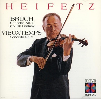 Bruch : Concerto No. 1 ,No. 5 - 하이페츠 (Jascha Heifetz)(US발매)