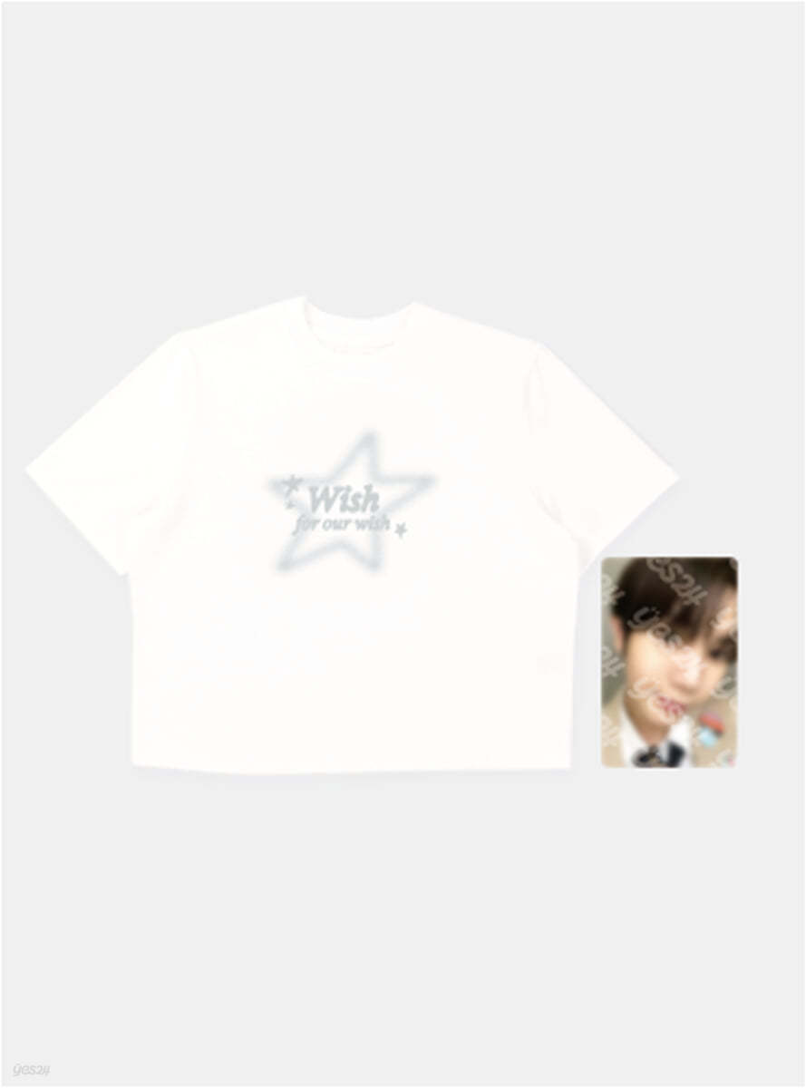 [NCT WISH 'WISH STATION'] CROP T-SHIRT SET [유우시 ver.]