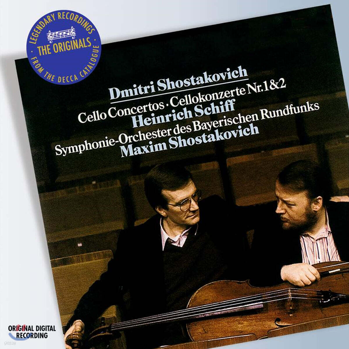 [라이센스 LP] Heinrich Schiff 쇼스타코비치: 첼로 협주곡집 (Shostakovich: Cello Concertos)