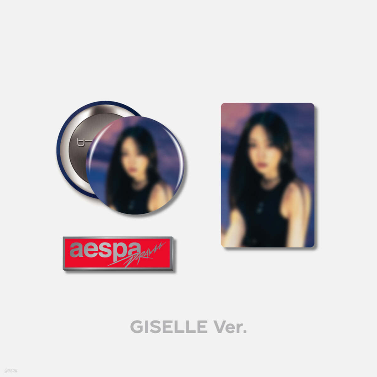 [aespa - Drama] BADGE SET [GISELLE ver.]