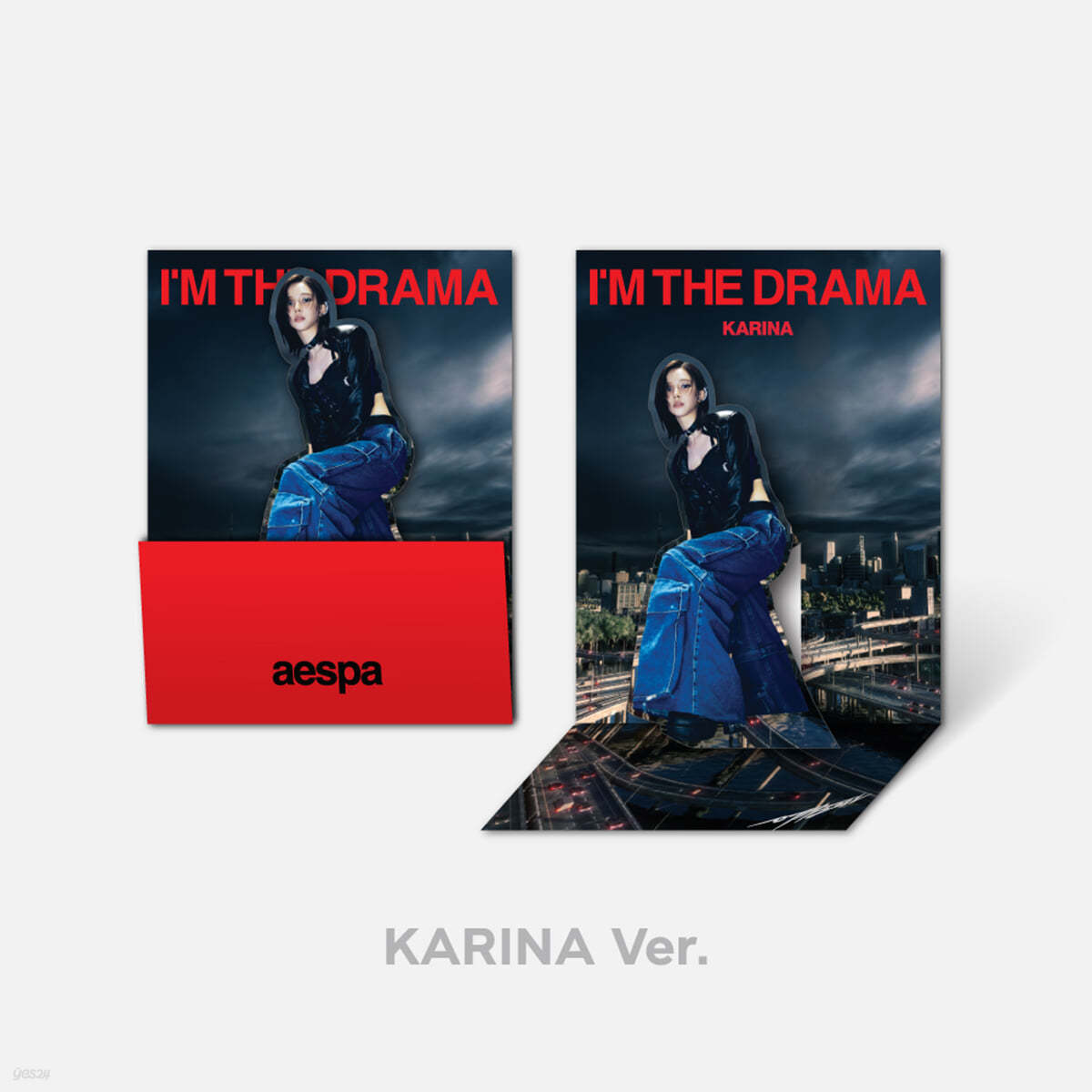 [aespa - Drama] POP-UP CARD [KARINA ver.]