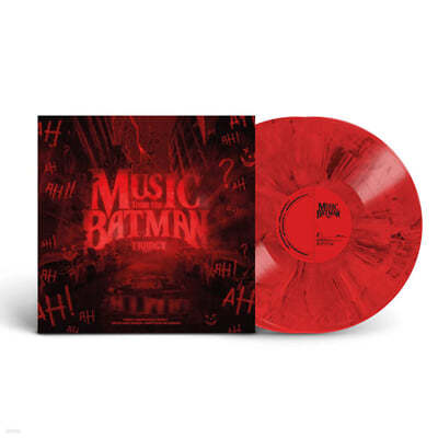 배트맨 영화음악 3부작 베스트 모음집 (Music From The Batman Trilogy by Hans Zimmer & James Newton Howard) [레드 마블 컬러 2LP]