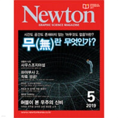 Newton 2019년 5월 시간도 공간도 존재하지 않는 '아무것도 없음'이란? 무란 무엇인가?