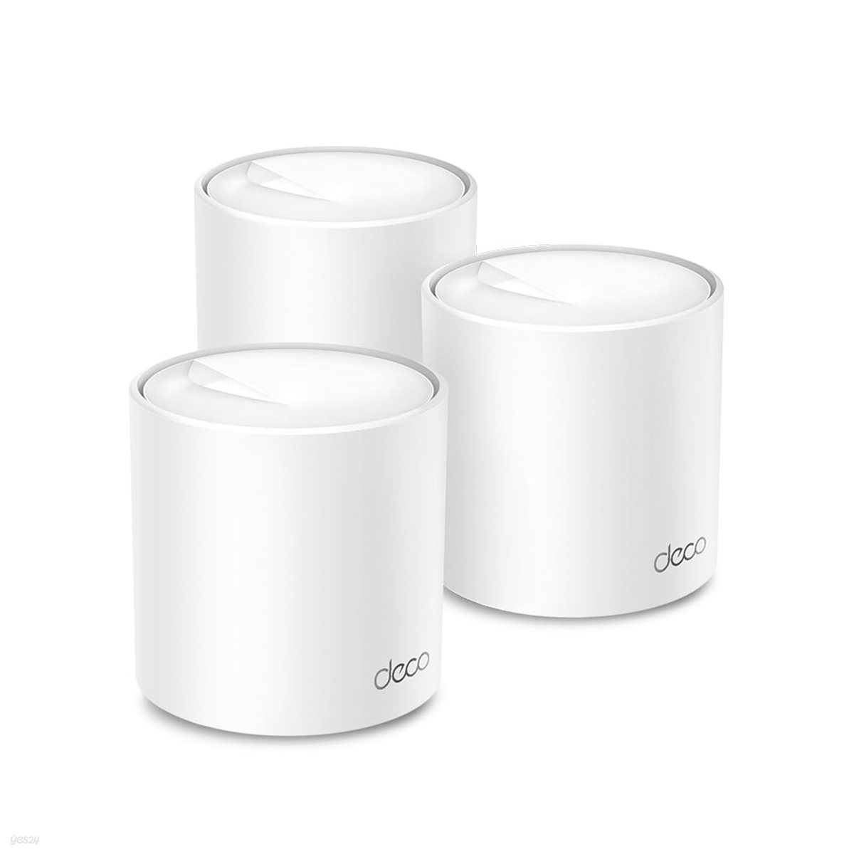 ◆TP-Link 공식총판◆ 티피링크 DECO X50 3Pack [Wi-Fi 6 유무선공유기_AX3000_트라이밴드_기가비트_AI기반_빔포밍_고성능내장안테나_인터넷_와이파이]