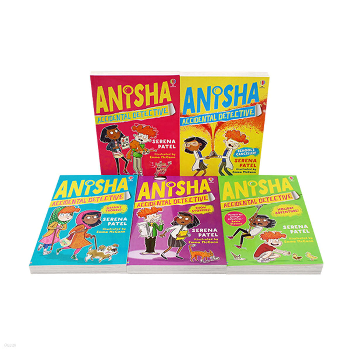 어스본 Anisha Accidental Detective 5 Books Set - 챕터북
