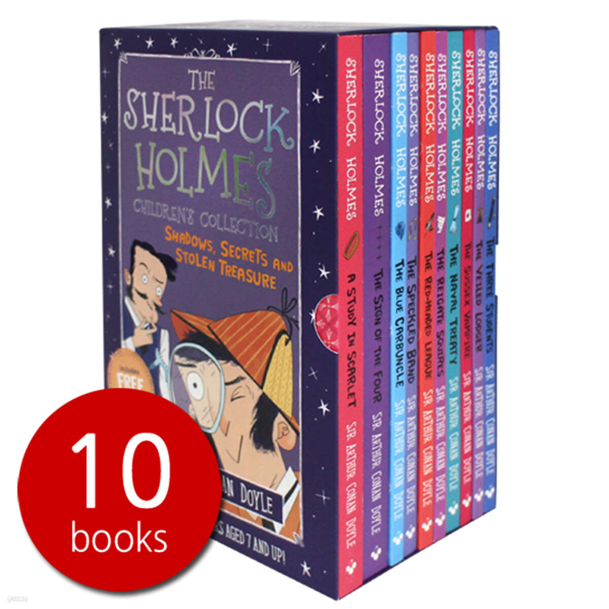 The Sherlock Holmes Childrens Collection 10 Books Box Set - 챕터북