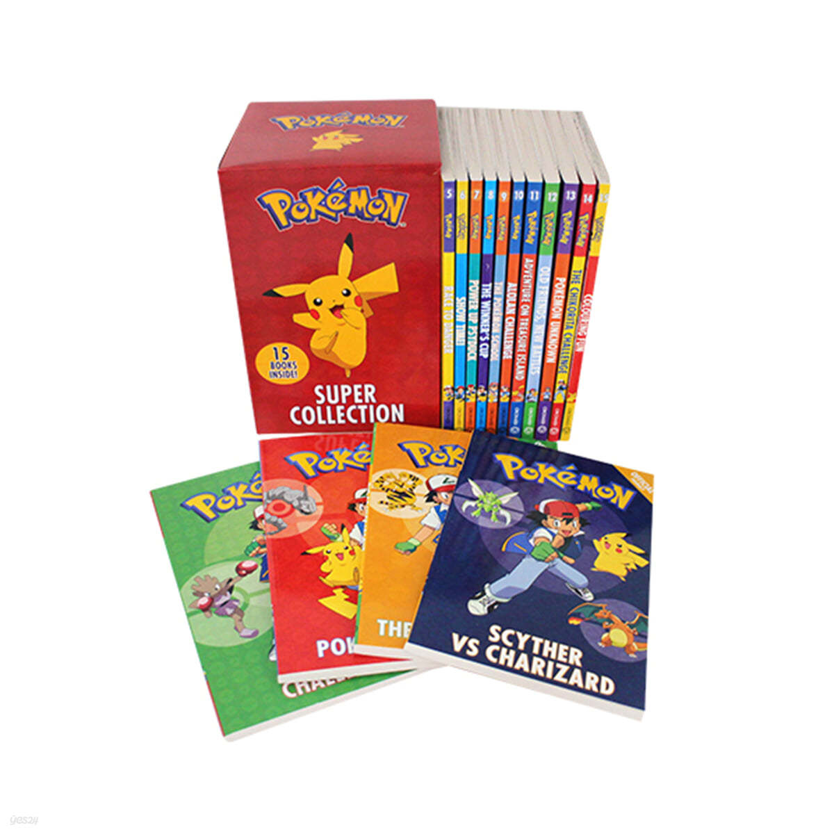 포켓몬 슈퍼 컬렉션 15종 세트 : Pokemon Super Collection 15 Books 