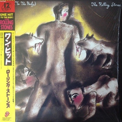 [일본반][LP] Rolling Stones - One Hit (To The Body)