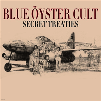 Blue Oeyster Cult — Secret Treaties 앨범 커버