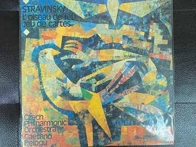 [LP] Ÿ α - Gaetano Delogu - Stravinsky L`oiseau De Feu Jen De Cartes LP [̰] [PolyGram-̼]