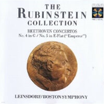 Arthur Rubinstein,~/ Beethoven : Piano Concertos No. 4 in G & No. 5 in E-Flat "Emperor" (/56762RC)