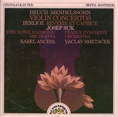 [수입] 브루흐 바이올린 협주곡 1번 / 멘델스존 바이올린 협주곡 Op.64 - Josef Suk