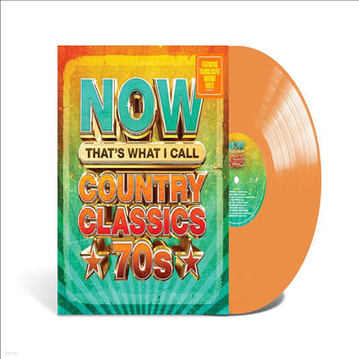 Various Artists - Now Country Classics: 70s (Ltd)(Translucent Orange Colored LP)
