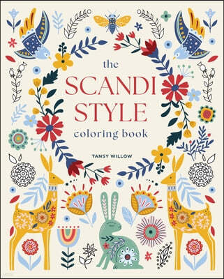 The Scandi Style Coloring Book