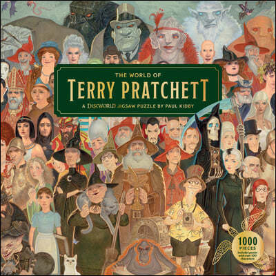 The World of Terry Pratchett: A 1000-Piece Discworld Jigsaw Puzzle by Paul Kidby