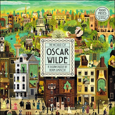 The World of Oscar Wilde 1000 Piece Puzzle: A Jigsaw by Adam Simpson