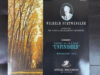 [LP] 푸르트벵글러 - Furtwangler - Schubert Symphony No.8 "Unfinished", "Rosamunde" LP [일본반]