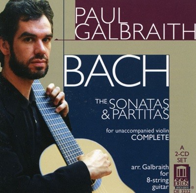 폴 갈브레이스 - Paul Galbraith - Bach The Sonatas & Partitas 2Cds [U.S발매]