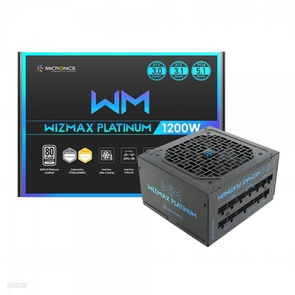 마이크로닉스 WIZMAX 1200W 80PLUS PLATINUM 풀모듈러 ATX 3.1