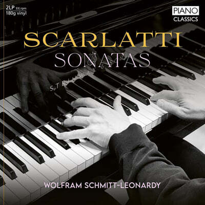 Wolfram Schmitt-Leonardy — Wolfram Schmitt-Leonardy 스카를라티: 건반 소나타 17곡 선곡집 (Scarlatti: Sonatas) 앨범 커버