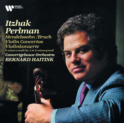 Itzhak Perlman — Itzhak Perlman 멘델스존 / 브루흐: 바이올린 협주곡 (Mendelssohn & Bruch: Violin Concertos) 앨범 커버
