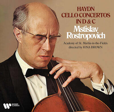 Mstislav Rostropovich — Mstislav Rostropovich 하이든: 첼로 협주곡 1, 2번 (Haydn: Cello Concertos) 앨범 커버