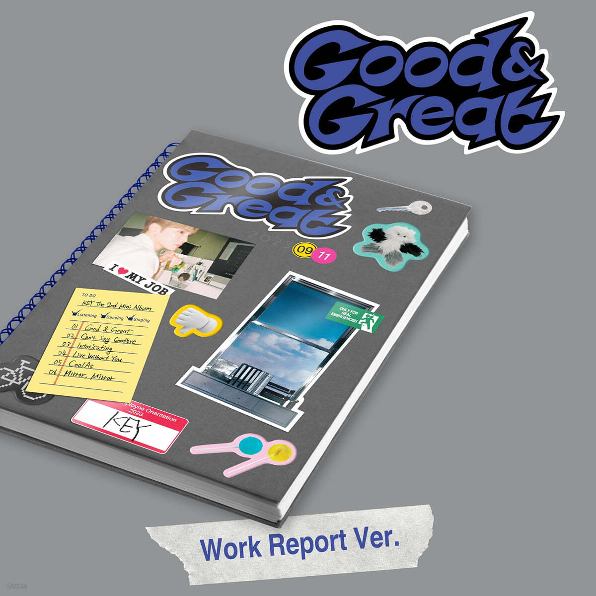 키 (KEY) - 미니앨범 2집 : Good &amp; Great [Work Report Ver.]