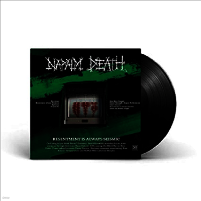 Napalm Death — Resentment is Always Seismic - a final throw of Throes 앨범 커버