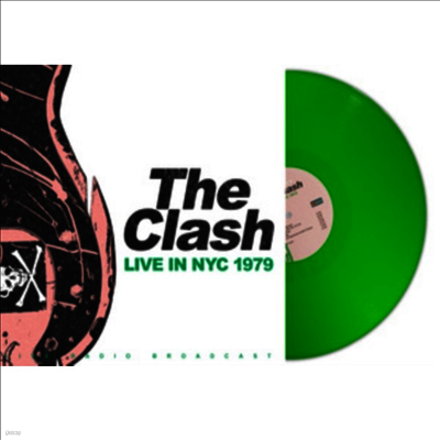 Clash — Live In NYC 1979 앨범 커버