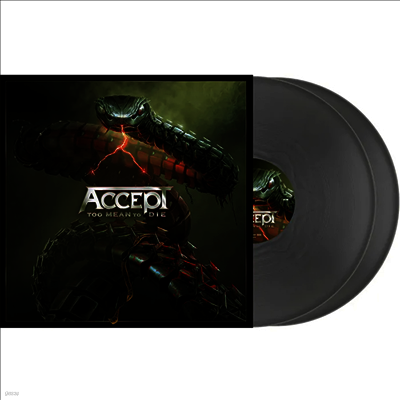 Accept — Too Mean To Die (2022 Reprint) 앨범 커버