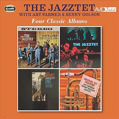 Art Farmer & Benny Golson Jazztet - Four Classic Albums (Remastered)(4 On 2CD)