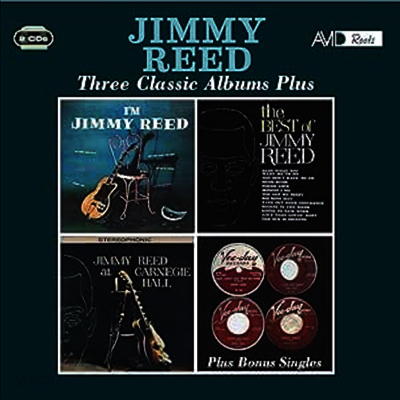 Jimmy Reed - Three Classic Albums Plus (Remastered)(23 Bonus Tracks)(2CD)