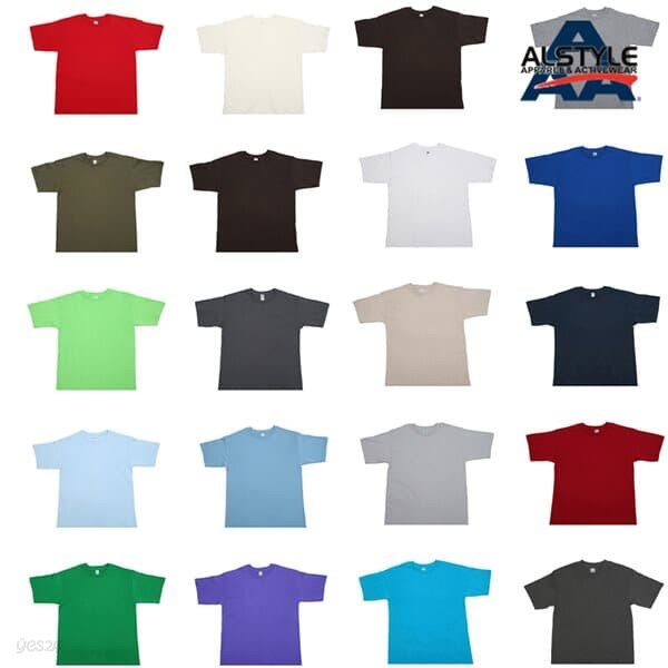 교복몰 (AAA) 트리플에이 남녀공용 반팔 티셔츠 20