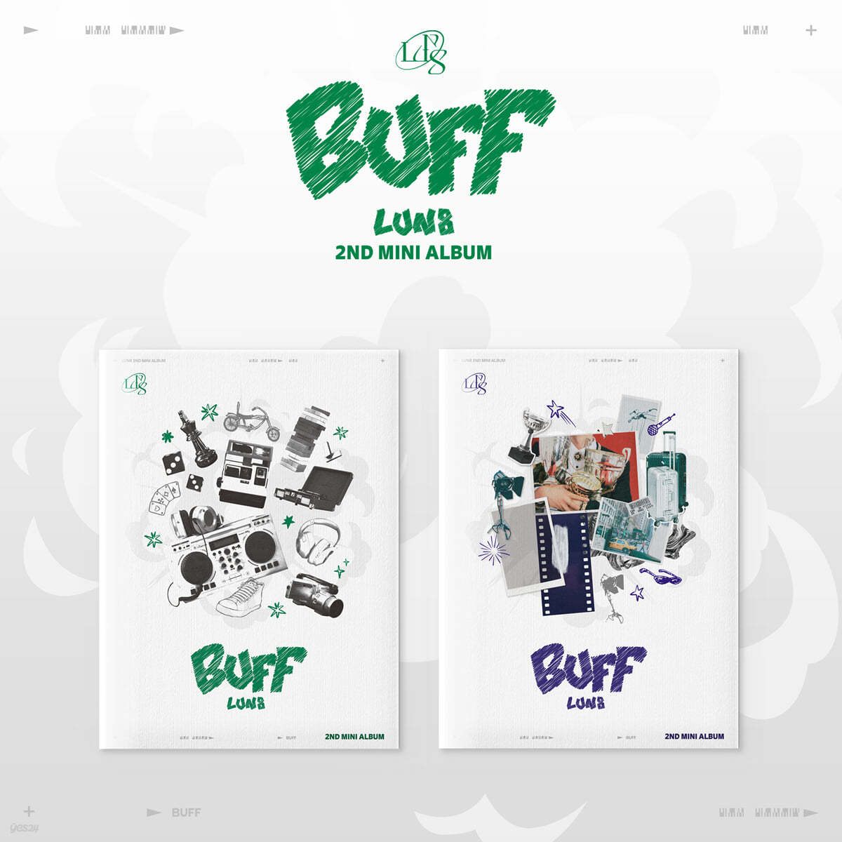 루네이트 (LUN8) - 미니앨범 2집 : BUFF [2종 SET]