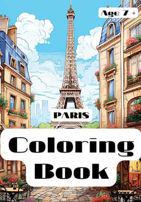 Coloring Book : PARIS