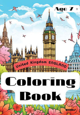 Coloring Book : UK ENGLAND