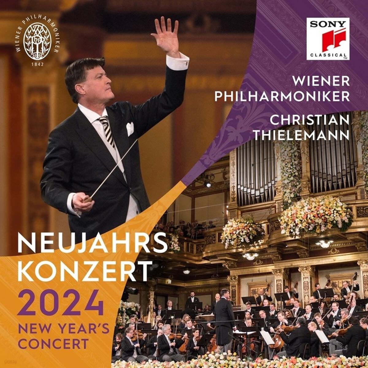 Christian Thielemann 2024 빈 신년음악회 - 크리스티안 틸레만, 빈필 (New Year's Concert 2024) 